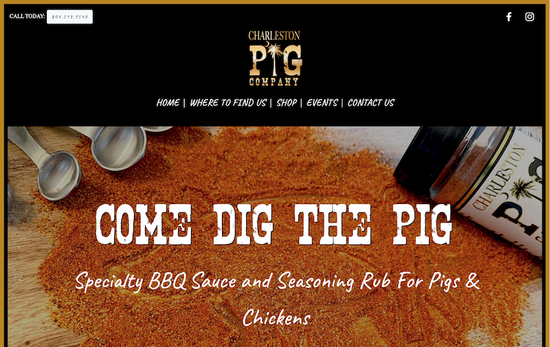 Charleston Pig Company Screenshot